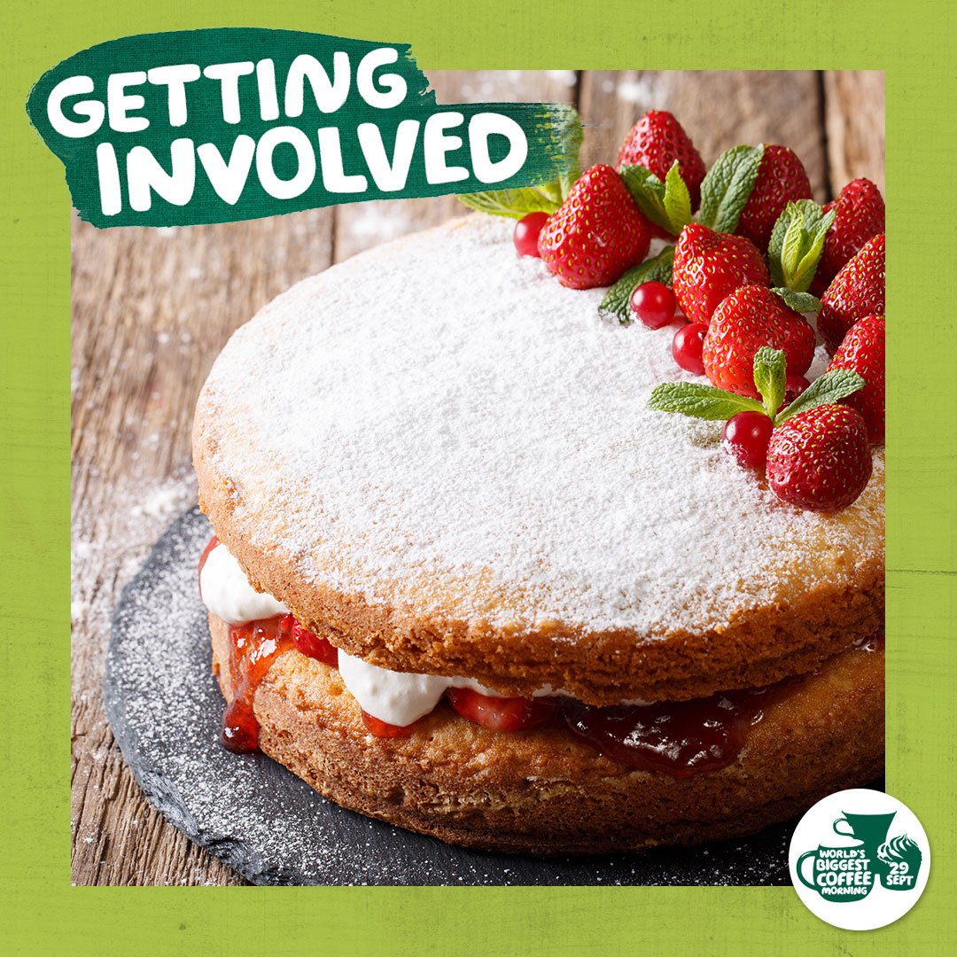 In need of some baking inspiration for your @macmillancoffee Morning? Try this Victoria Sandwich #Recipe > bit.ly/MacmillanRecipe 🍰☕❤️