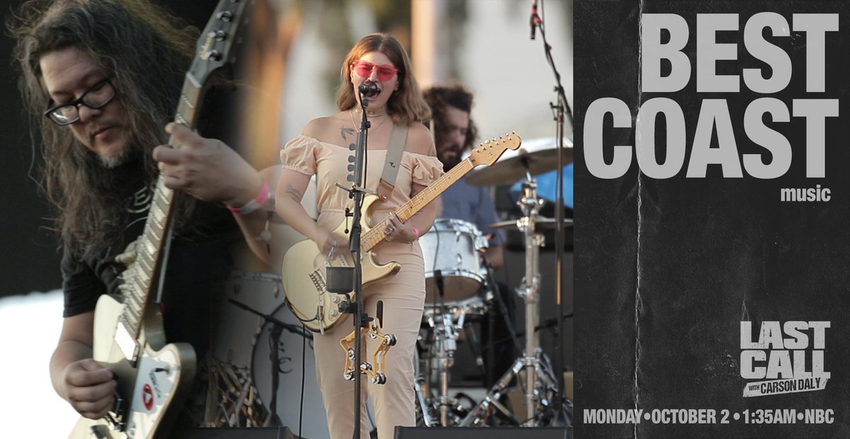 Our <a href="/highandlowfest/">High and Low Fest</a> performance airs on <a href="/lastcallcd/">LastCall CarsonDaly</a> next Monday – Oct 2nd 1:35am/12:35c!