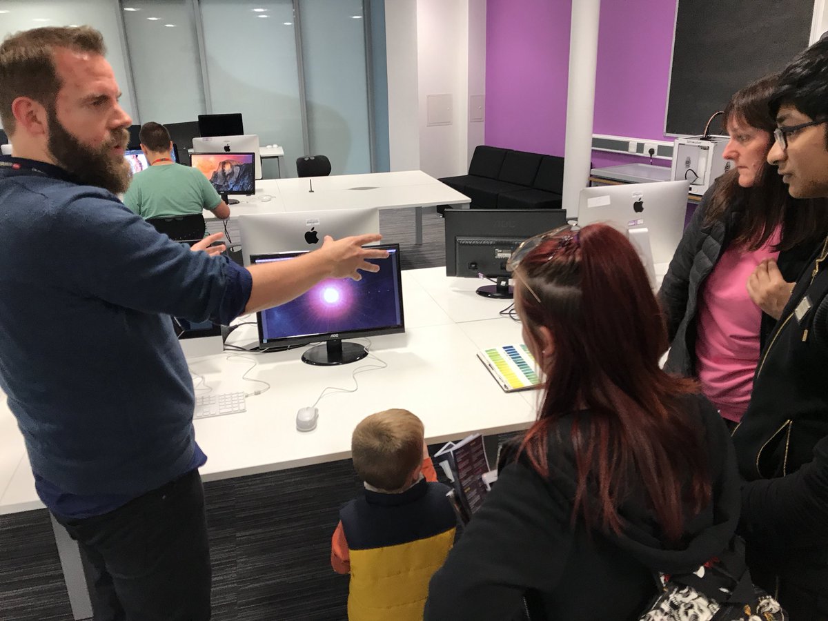 ClarendonSixth's tweet photo. Animation and Games Design are showing off their solar system designs #CSOpenEve https://t.co/3011X5z3b4