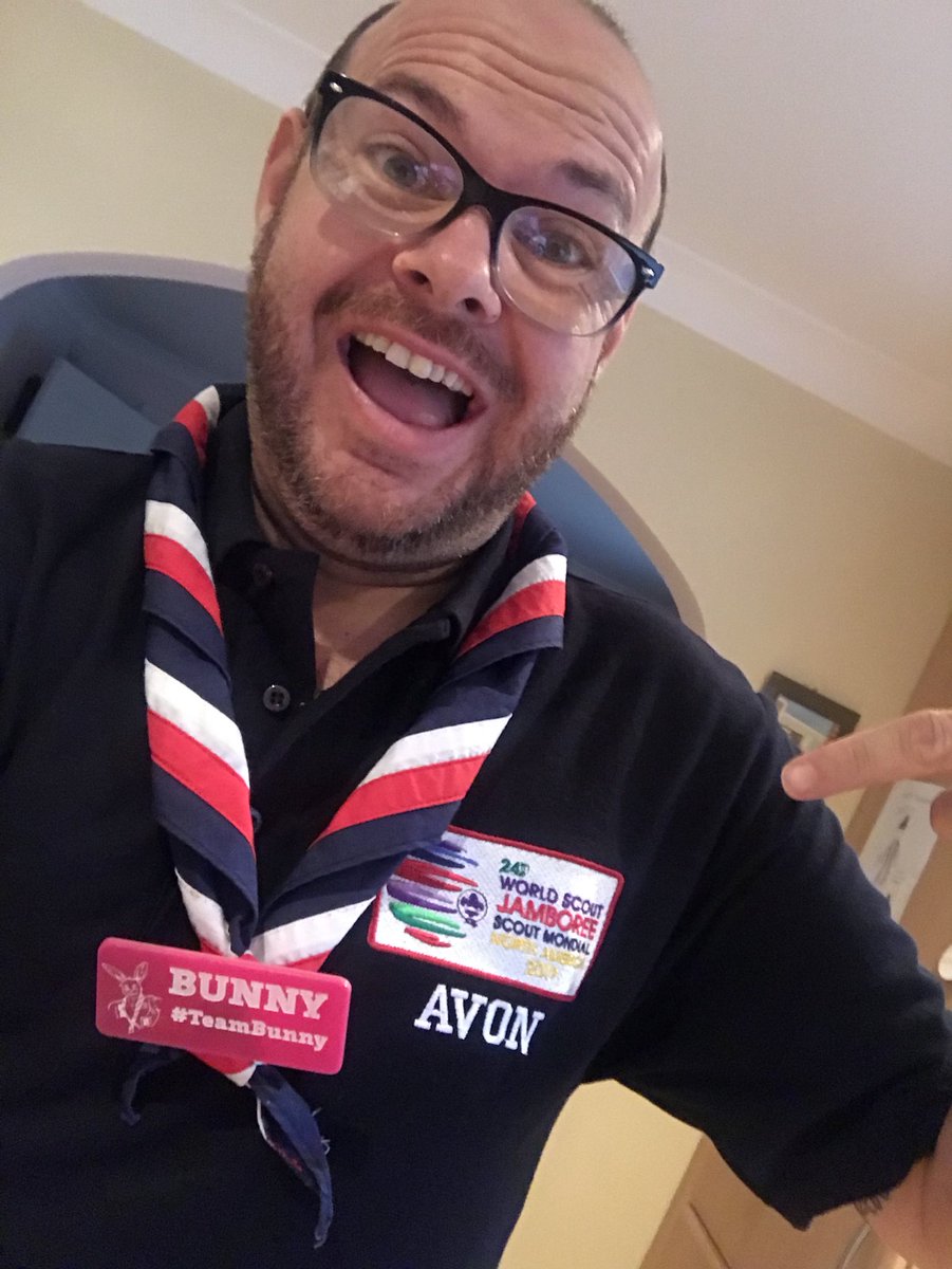BunnysBugle's tweet photo. Bunnys next adventure starts here. Our 1st @AvonScouts #avoncontingent  info evening #WSJ2019 #teambunny https://t.co/u0HVLbvB4N