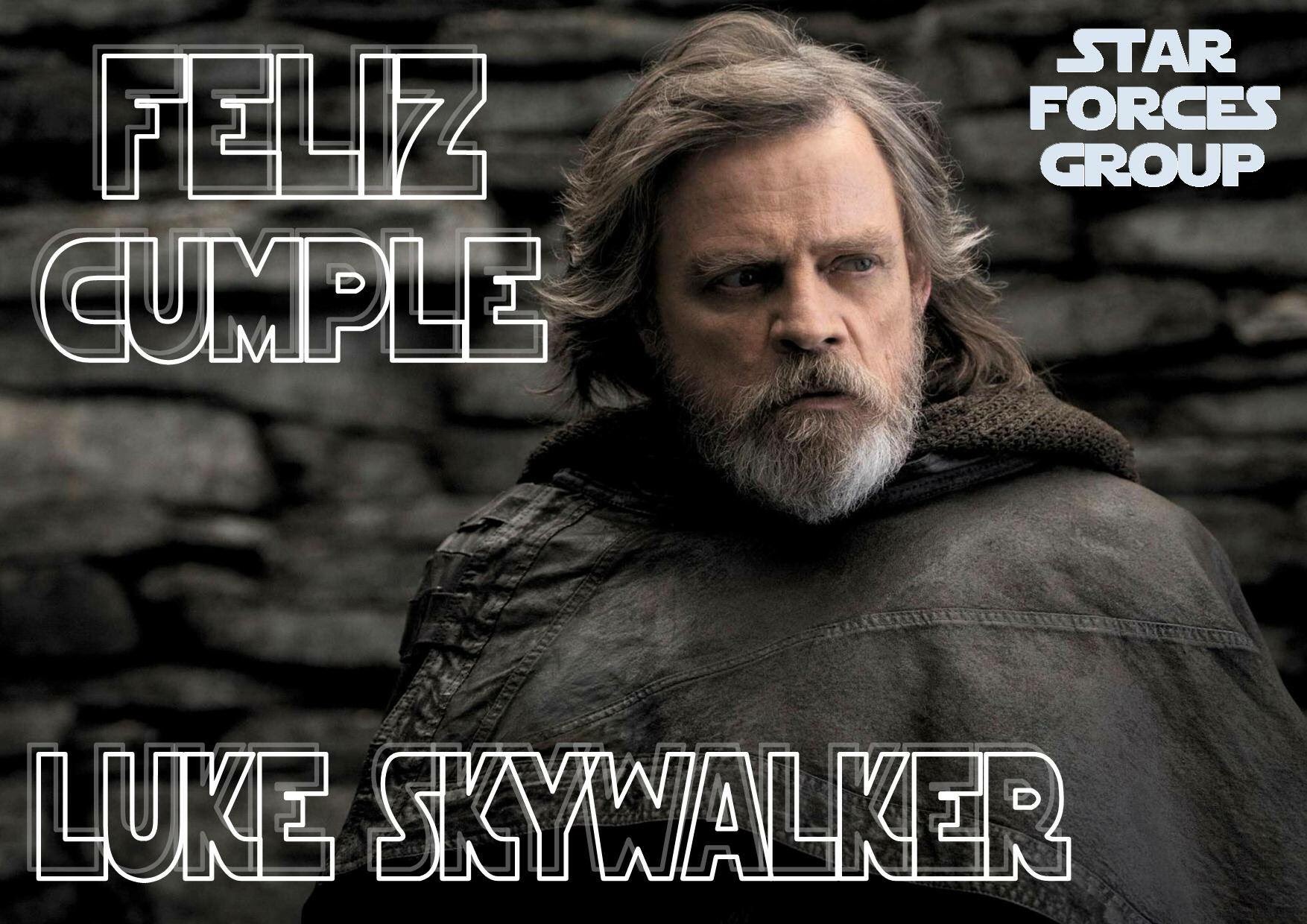 Happy birthday Luke!! Mark Hamill 