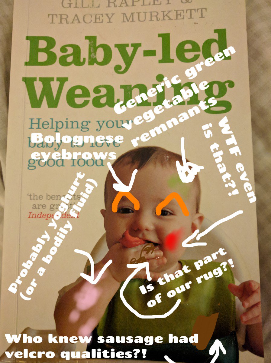 Improved it.
#babyledweaning
#babyledweaningcookbook
#messybaby