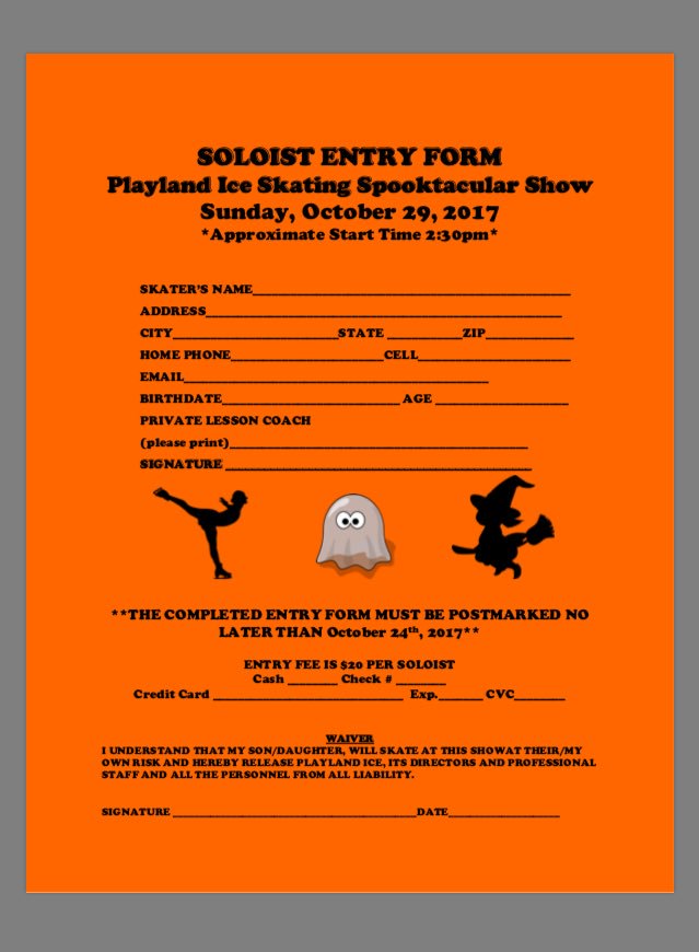PlayLandIce's tweet photo. Join us October 29th for a Skating Spooktacular 👻⛸🎃 #SkatingSpooktacular #HalloweenOnIce #FallSkating #PlaylandIce #LearnToSkateUSA https://t.co/iNYDLA1YL7