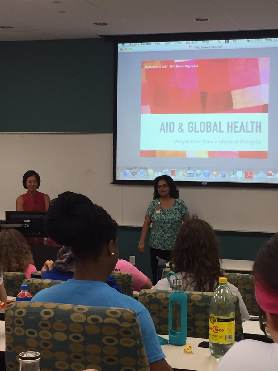 LyanneColonSPT's tweet photo. Global health! #ProBonoPT #GlobalHealth #TXWomansPT #BoldlyGo #PioneerProud @rupalPT @TWUHouston https://t.co/gZaGYBc0kt