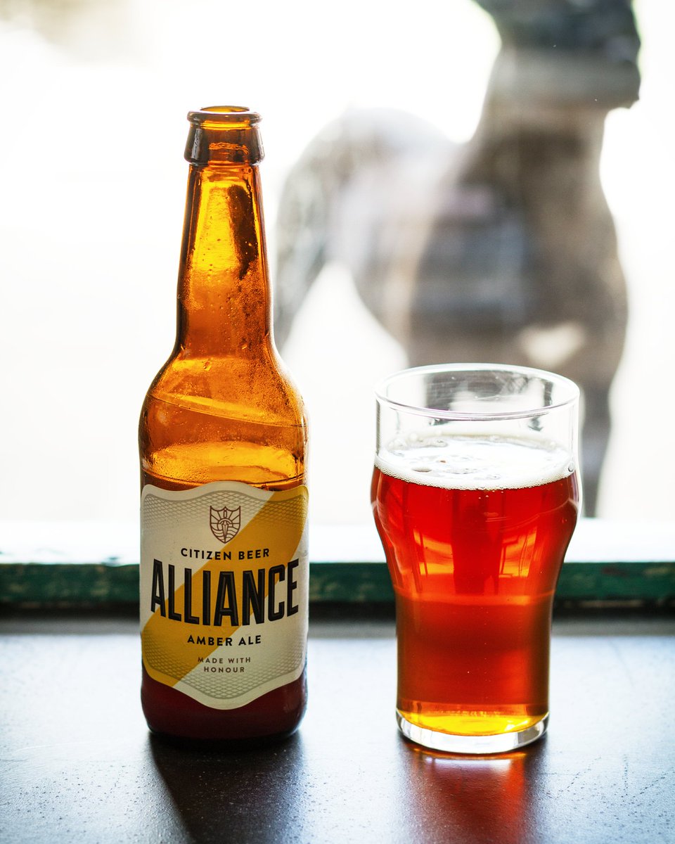 Amber goodness from <a href="/CitizenBeer/">Citizen</a>. The new smaller bottles allow the timeless label design to shine even brighter. #craftbeer #SACraft