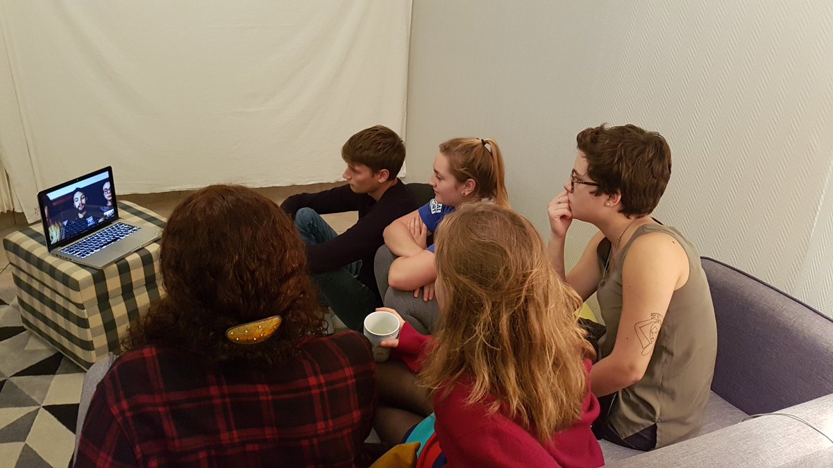 CoexisterNancy's tweet photo. En live avec nos amis de @InterFaithTour qui partagent avec nous leur expérience ! Suivez-les pour vivre leur aventure 😊 https://t.co/eTVdBXKbPr