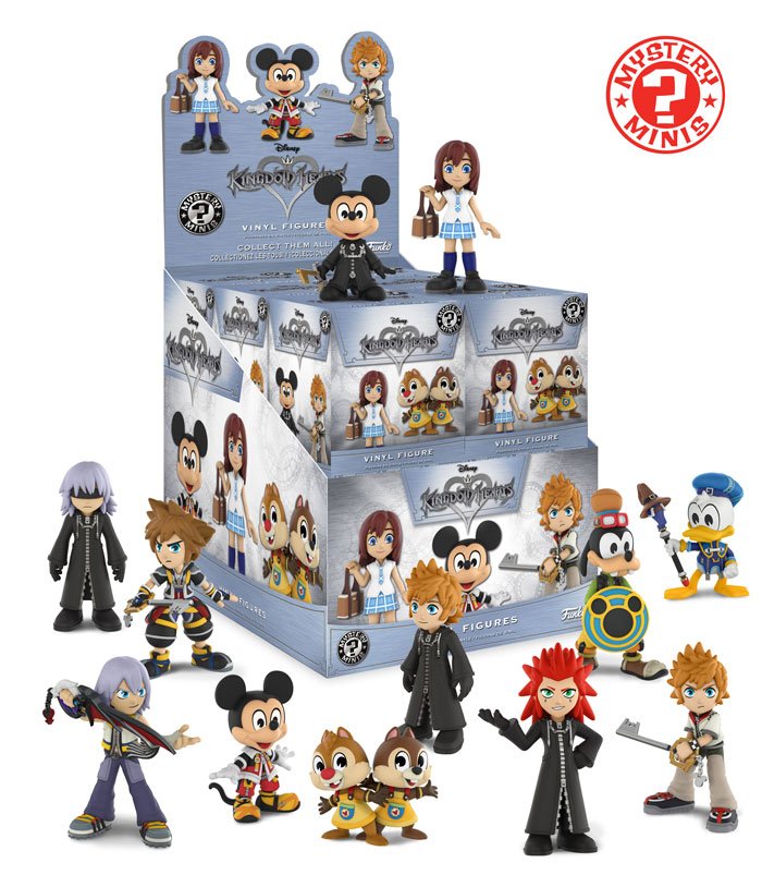 Kingdom Hearts Mini Avatar Trading Arts Figures