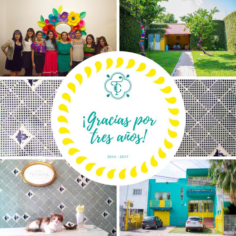 Casa_Teodora's tweet photo. Oigan, hoy cumplimos 3 años de trabajo en Guadalajara y nos sentimos muy felices :) https://t.co/DSGTzc04zx