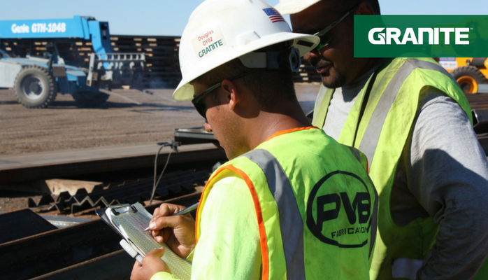 Granite's tweet photo. No job is so urgent that we donβt take the time or expense to follow safety provisions necessary. #GuardianChallenge https://t.co/D8BxViLrw3 https://t.co/Ayq7obomDM