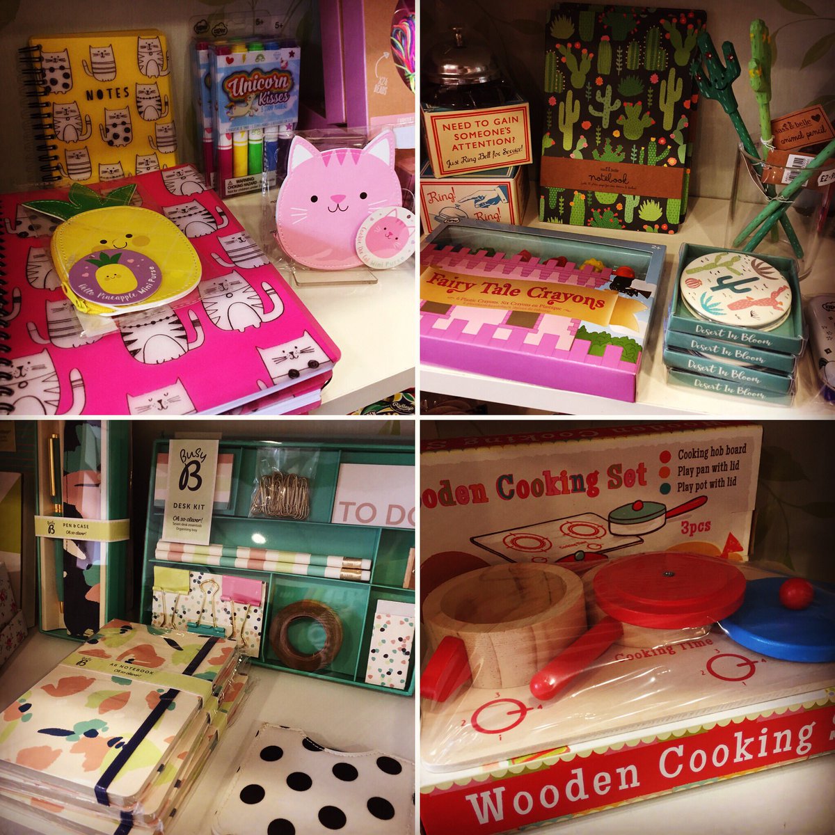 StationeryC's tweet photo. All these goodies are selling out fast! 💕Still 30% OFF! 
#gifts #stationery #stationeryaddict #stockupforchristmas #notebook #shoplocal https://t.co/FlEQBfJvKj