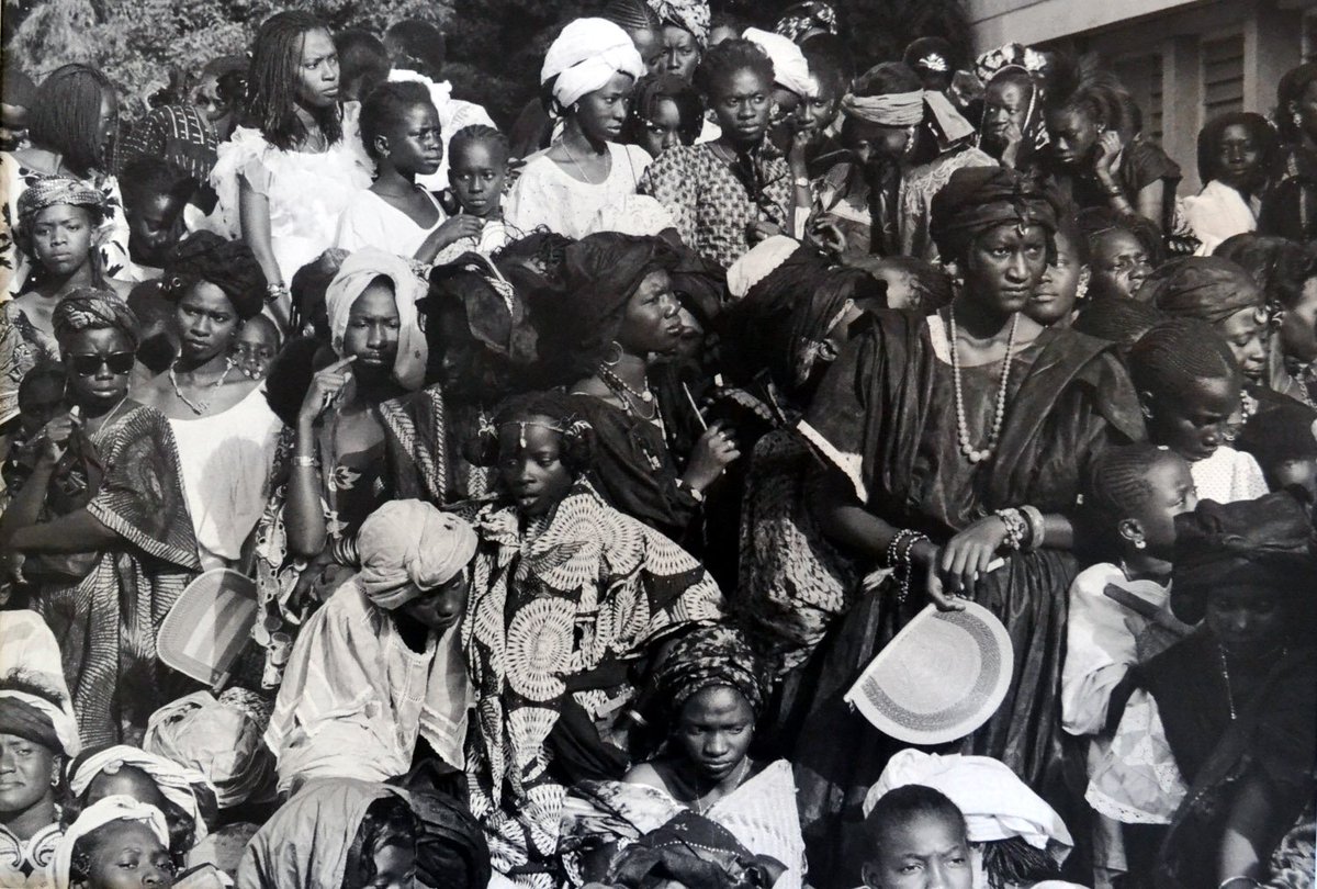 Artist Betty Press  African Mosaic, Dakar, Senegal, 1988 Gelatin Silver Print! All who live under the sun are plaited together like big mat.