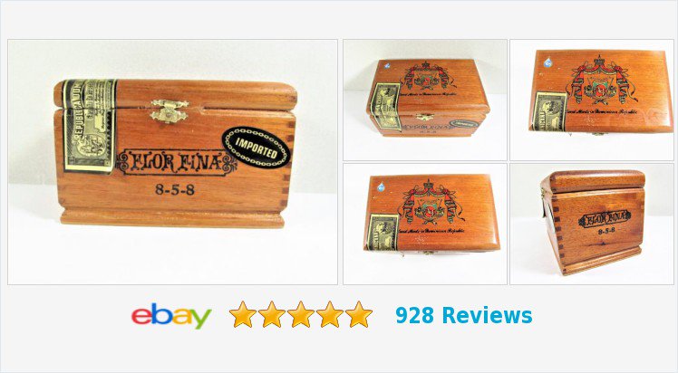 EtagereAntiques's tweet photo. #FlorFina 858 #CigarBox Empty Wood Box A. #Fuente #eBay #vintage #gotvintage 
https://t.co/7OXAnOXHAN
(Tweeted via https://t.co/nQi0oquTl3) https://t.co/dPncW5TK91