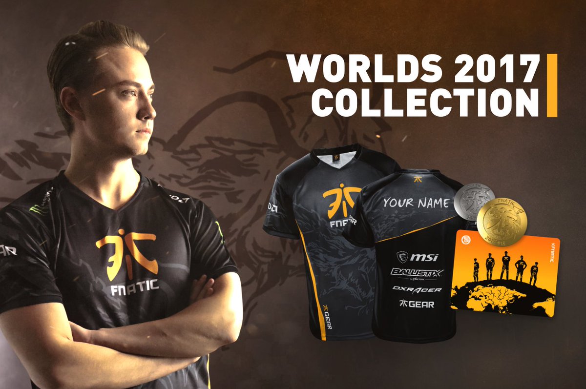 fnatic custom jersey