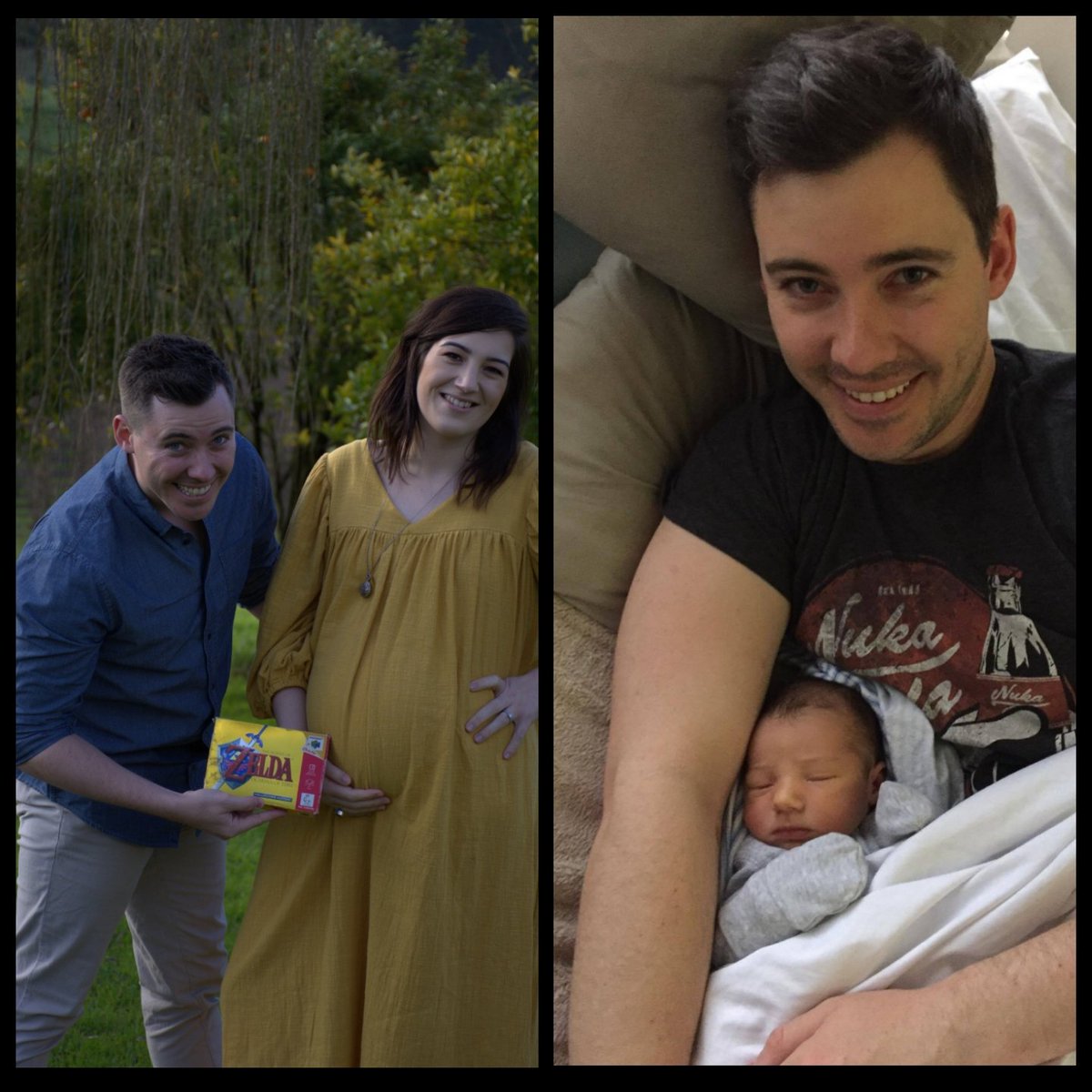 BenjaminIble's tweet photo. After photo bombing our maternity shoot our life got switched up when we had a little boy so of course we named him Link.
#screenPLAYswitch https://t.co/Yg7Pxb7HRP