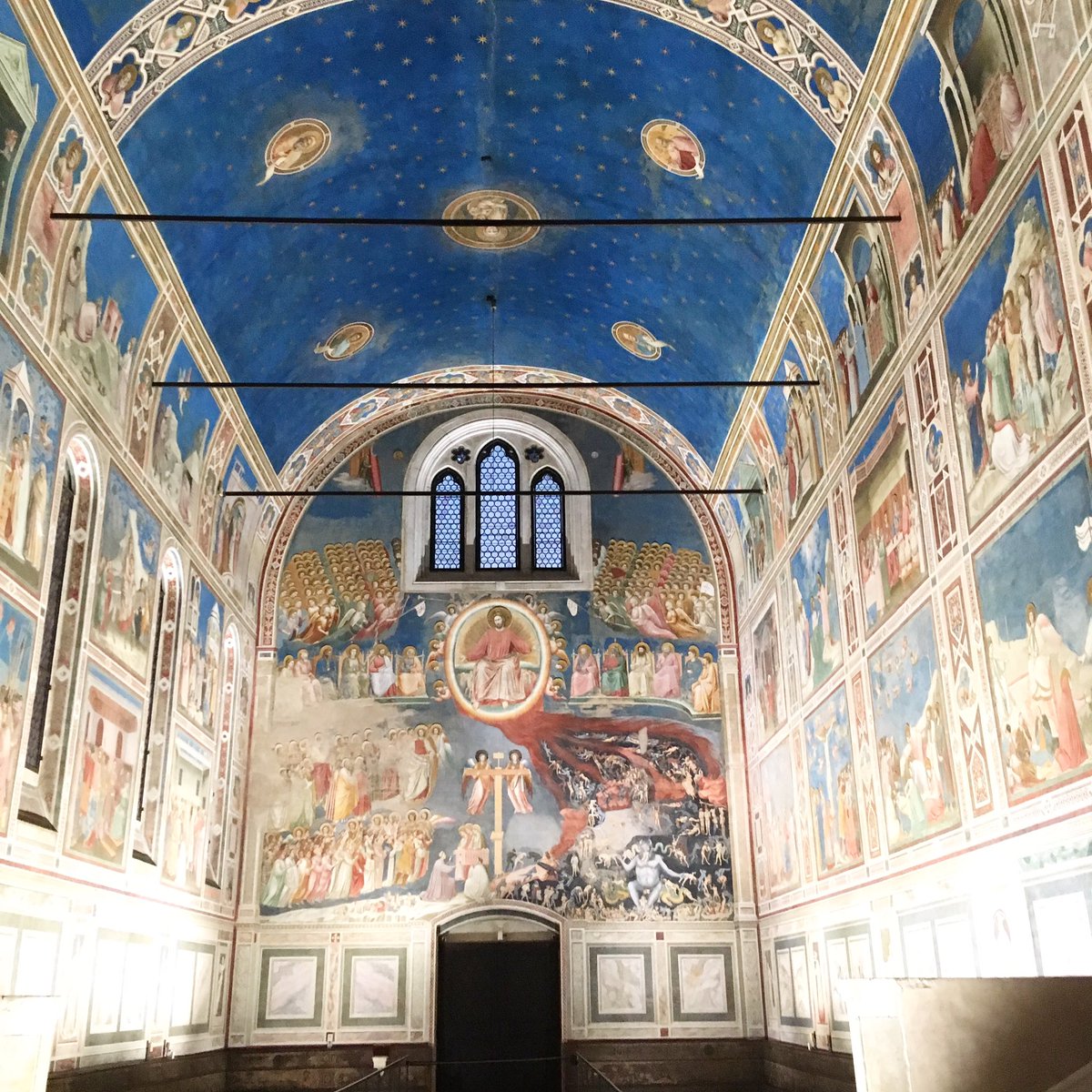 La #CappelladegliScrovegni a #Padova, uno spettacolo unico regalatoci da #Giotto