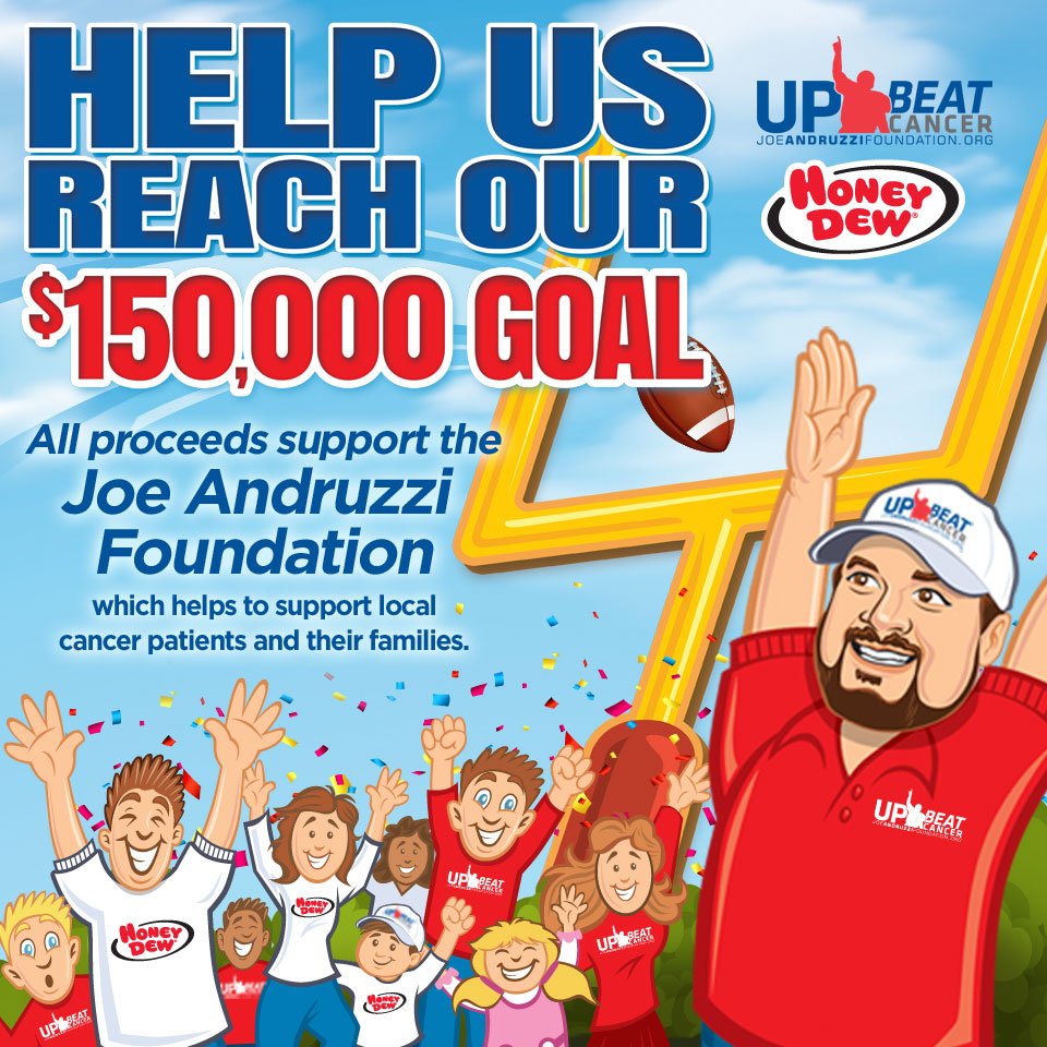 Our <a href="/joeandruzzifndn/">Joe Andruzzi Foundation</a> #fundraiser #KickOff is Fri. 9/29, 8:30–10am @ our #MansfieldMA shop—free #coffee &amp; #UPBeatCancer #donuts w/ Joe! #JAF