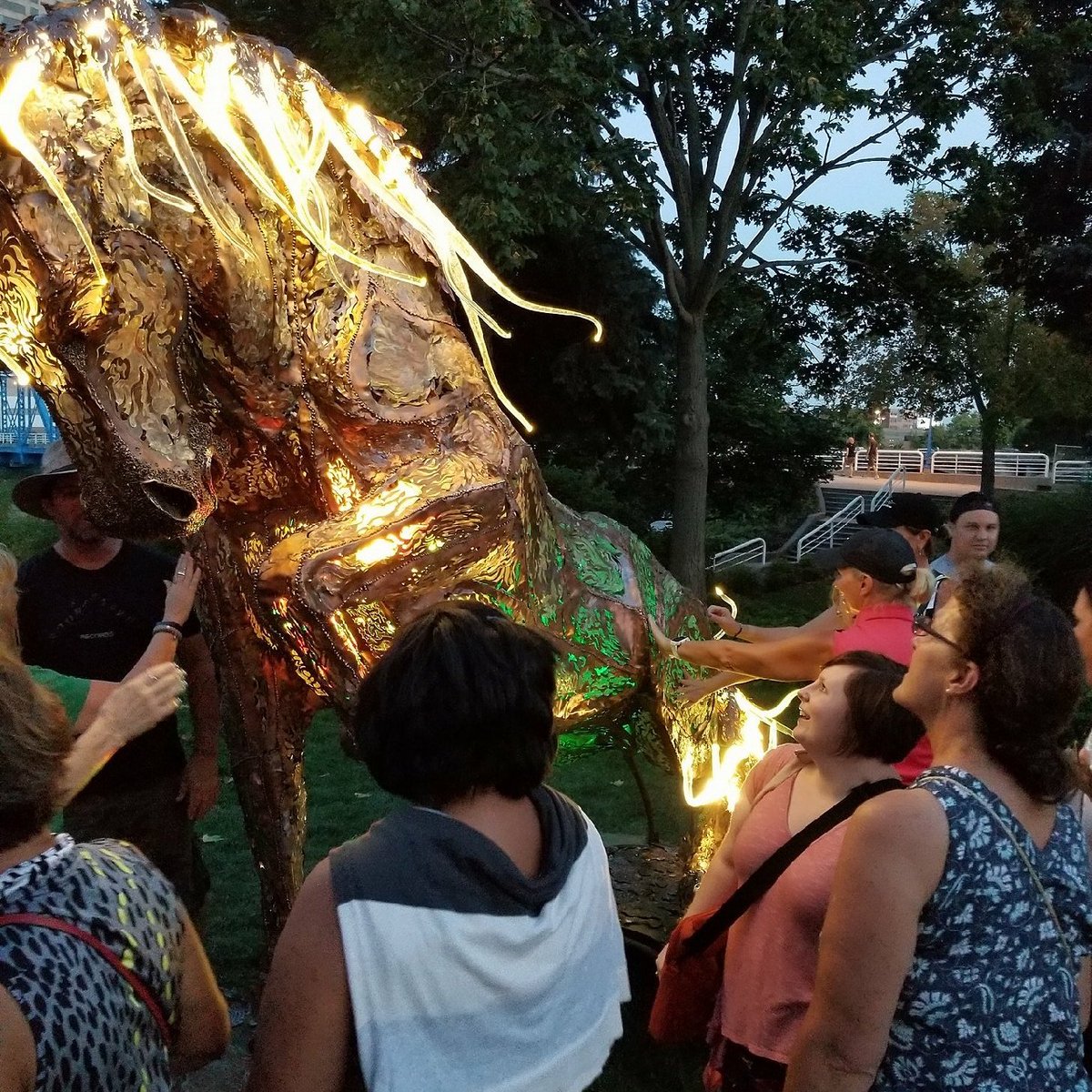 PureMichigan's tweet image. Art is expression, no matter what you have to say. Experience #ArtPrize9 thru 10/8 in #GrandRapids. 📸: @oropezamixmediawww.artprize.org