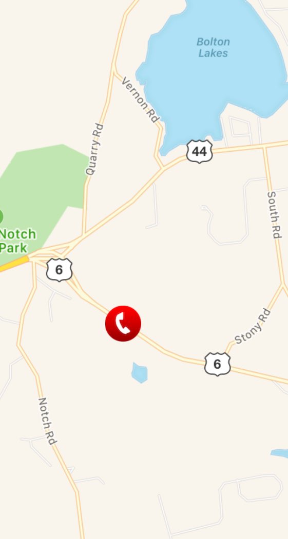 Tolland County 911 on Twitter "BOLTON CT BoltonFire is responding to