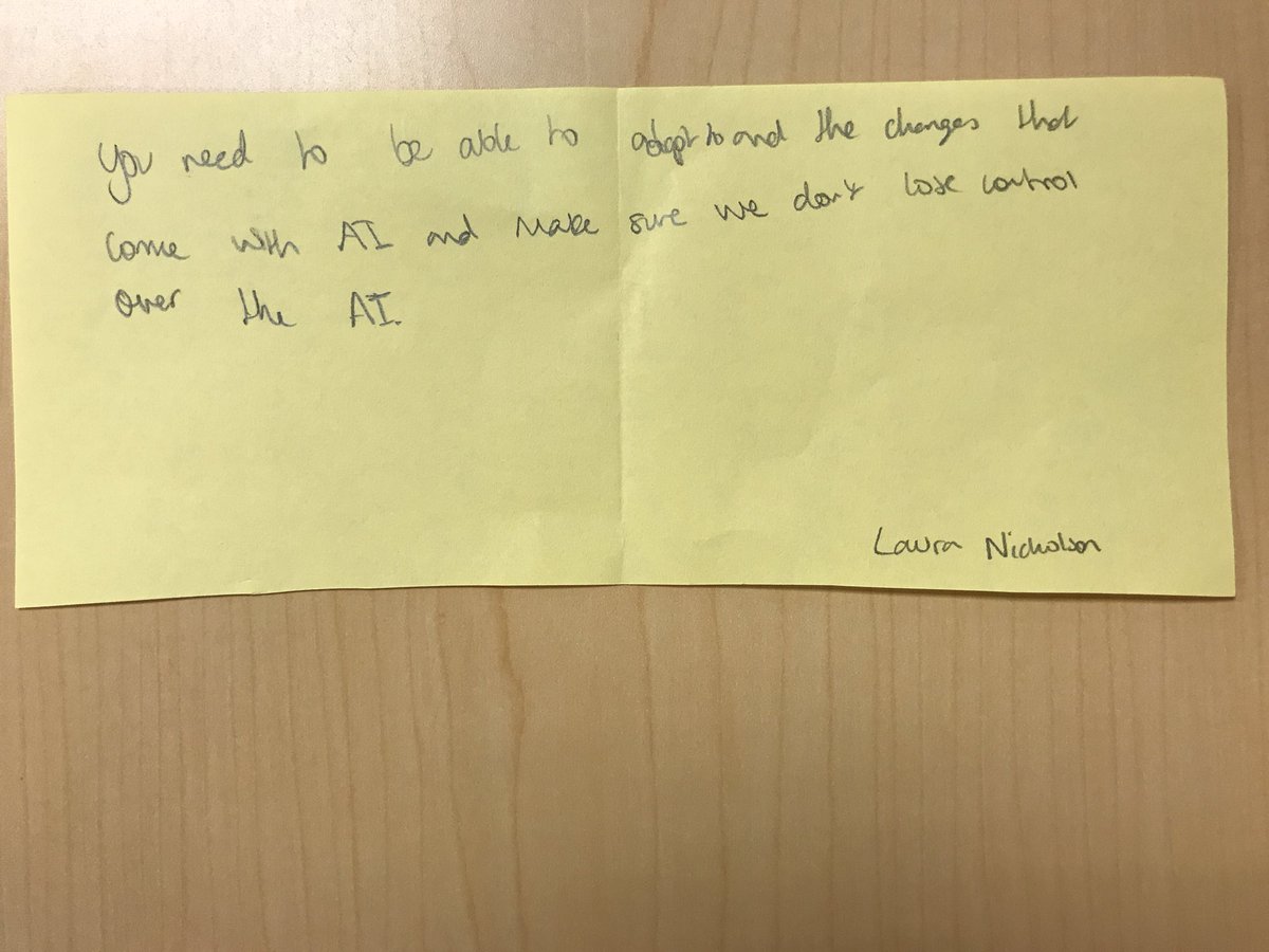 davevrolyk's tweet image. #OpenTextAI from Laura Nicholson...