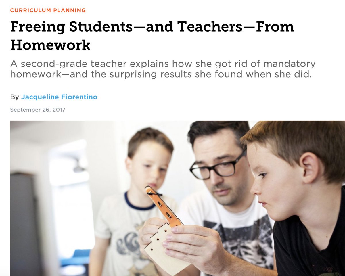 This is so important: Can we please start a movement to stop homework? It creates stress, inequity &amp; kills childhood
edutopia.org/article/freein…