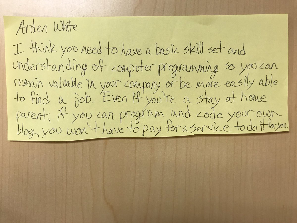 davevrolyk's tweet image. #OpenTextAI from Arden White....