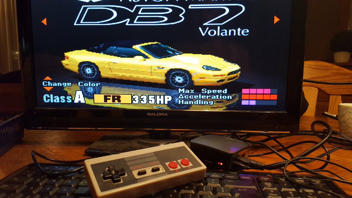 hvanschijndel's tweet photo. #RETROGAMING #avondje op #Raspberry_Pi3 #ps1 https://t.co/uJ68YJs4PV