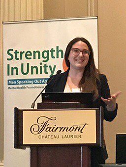 kwame_mckenzie's tweet photo. Bonita Varga @MHCC_  presenting priorities for improving mental health for diverse groups from across Canada https://t.co/MpsdWly0Z3