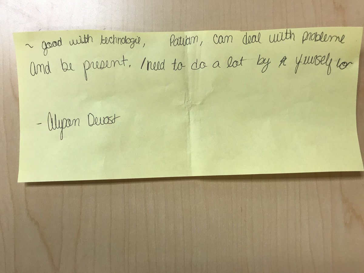 davevrolyk's tweet image. #OpenTextAI from Alyson Devost....