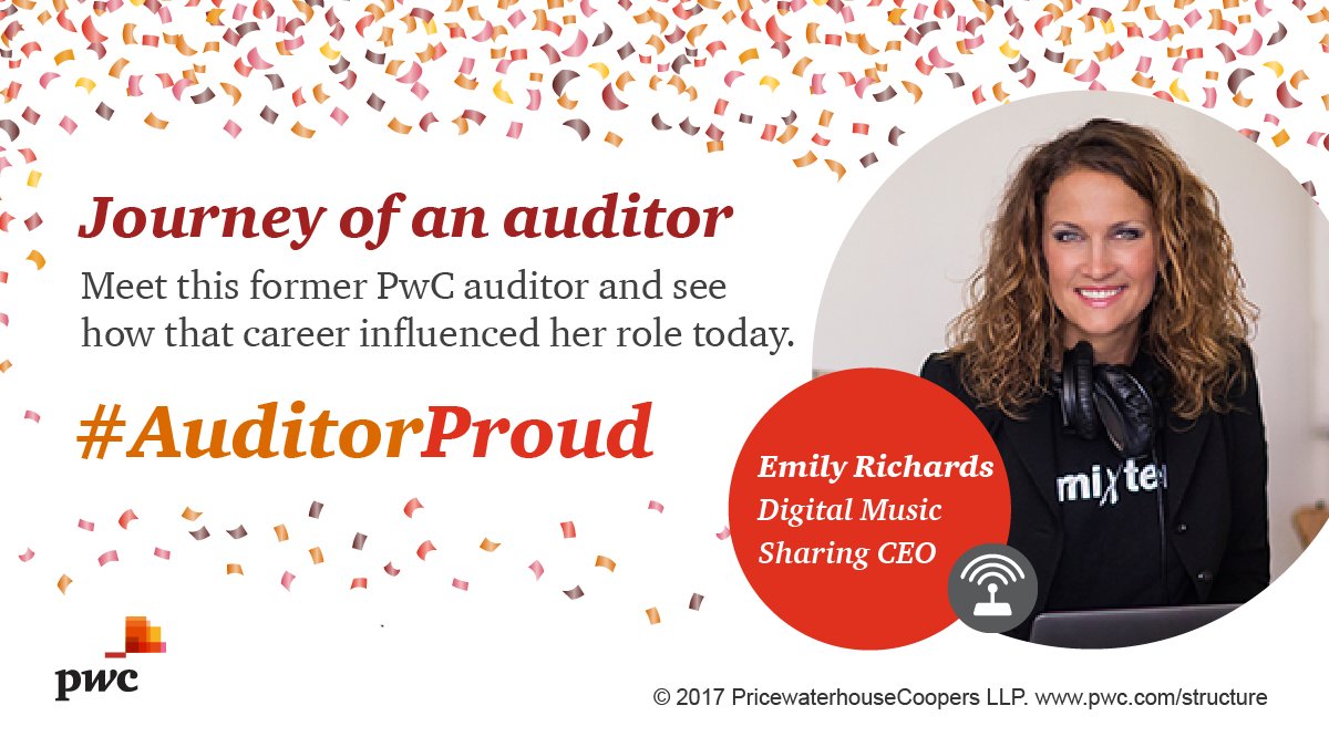 Get to know Emily Richards, a digital music sharing CEO, who once worked as a #PwC accountant pwc.to/2yoHBm0 #AuditorProud