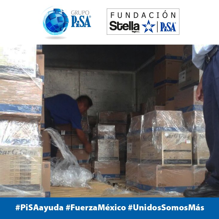 Grupo_Pisa's tweet photo. Tomémoslo un día a la vez, poco a poco nos acercamos a reconstruir nuestro país. #PiSAayuda #UnidosSomosMás #FuerzaMéxico https://t.co/2tpaisfgMo
