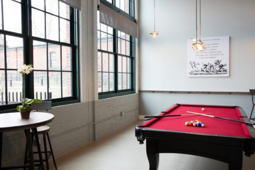 Capewell_Lofts's tweet photo. With our gathering, billiards and game room we have the perfect place for you to hang out and mingle with neighbors! https://t.co/Xb94aoEBfy https://t.co/gotozydnMS