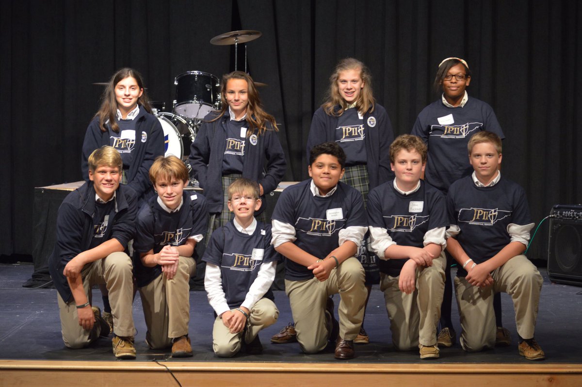 It was our pleasure to host the 8th graders from St. John Vianney School on campus today for their Visit Day! #FutureKnights