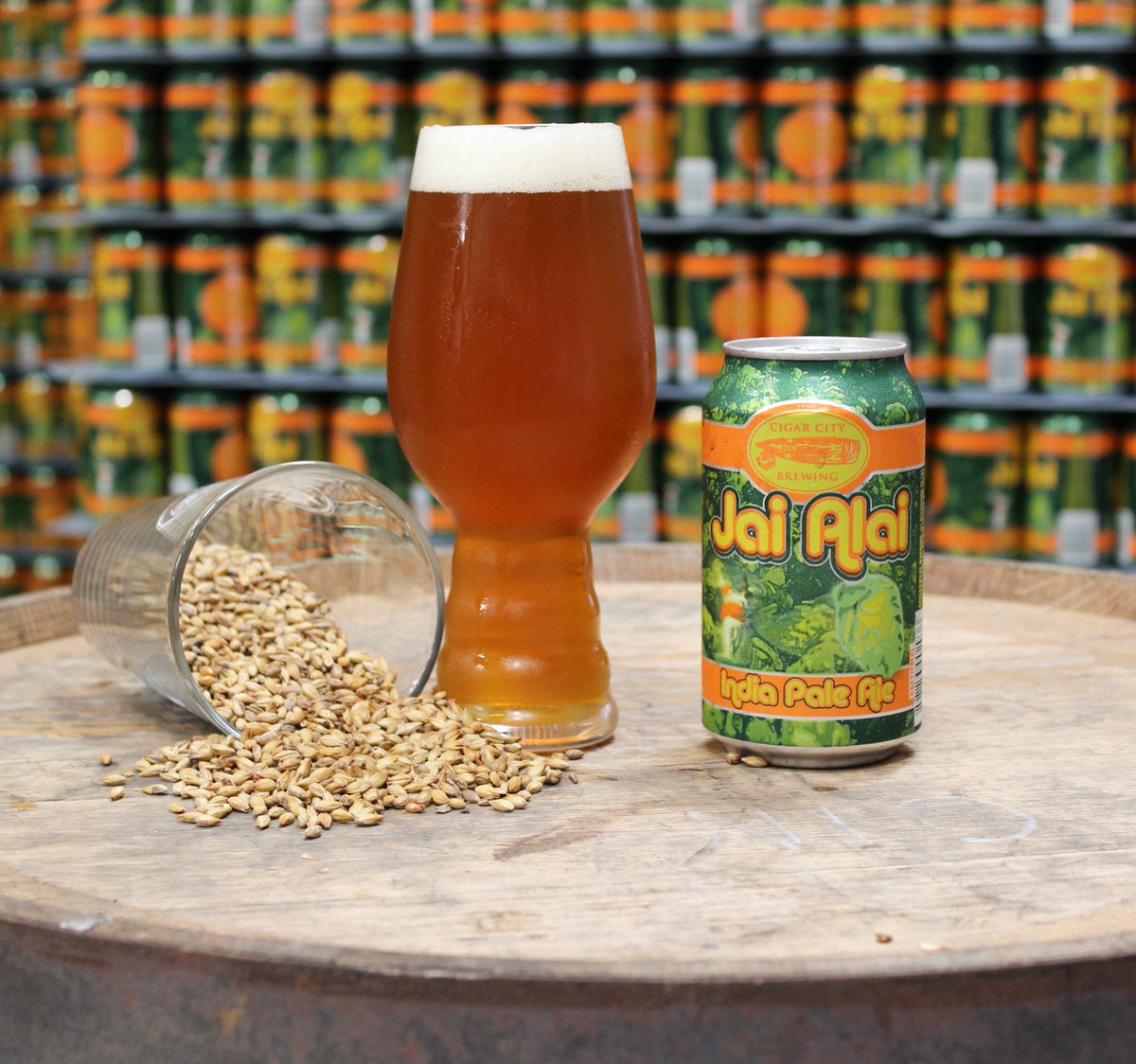 CigarCityBeer's tweet image. Jai Alai is one of our favorite beers. Retweet if it’s your favorite too #CigarCityBrewing #JaiAlai #CraftBeer