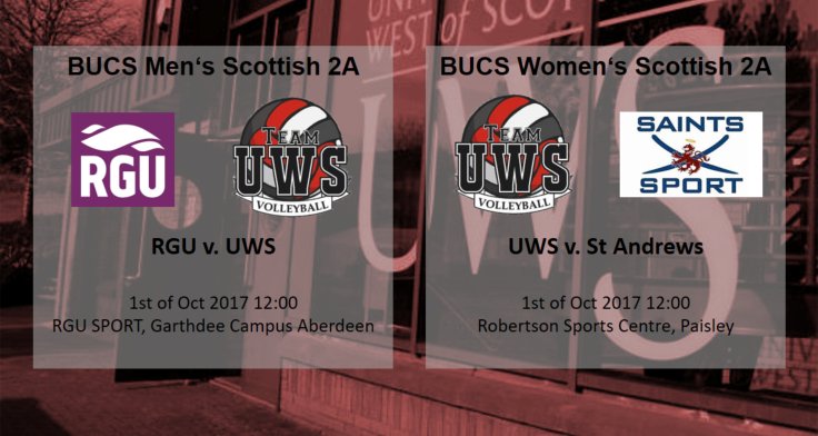 First games of the <a href="/BUCSsport/">BUCS</a> league coming up.
Best of luck to everyone! #321WEST