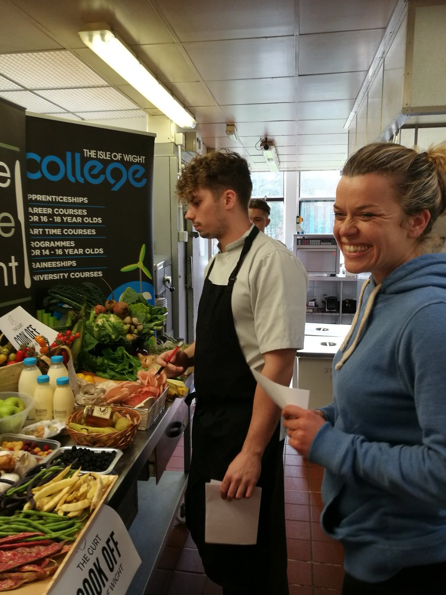 First look at the Island produce for the #GurtCookOff chefs @thebeachhutiow @tgffk28 @ChequersInnPub @seaviewhotel @iwcollege