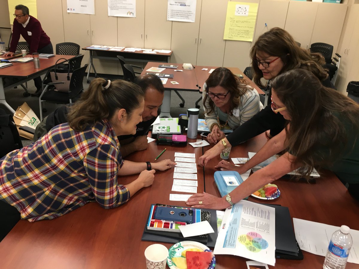 WilliamFranzell's tweet photo. Exploring the Nature of Science at the NGSS for Administrators Workshop @MCOE_Now @denisebgreen @k12innovation https://t.co/Wbn9nc8AjC