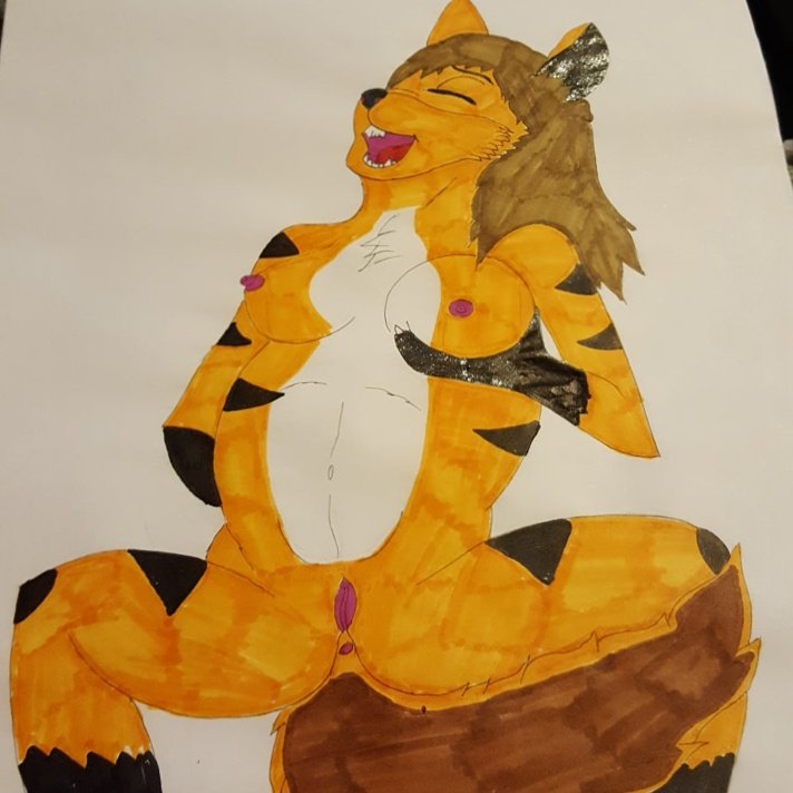 Here's a new fursona called Fenny the fox :) #yiff #furries #furry #nsfwdrawing #nsfw