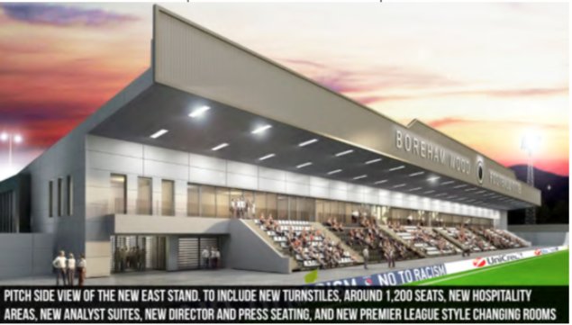 Boreham Wood FC tweet media