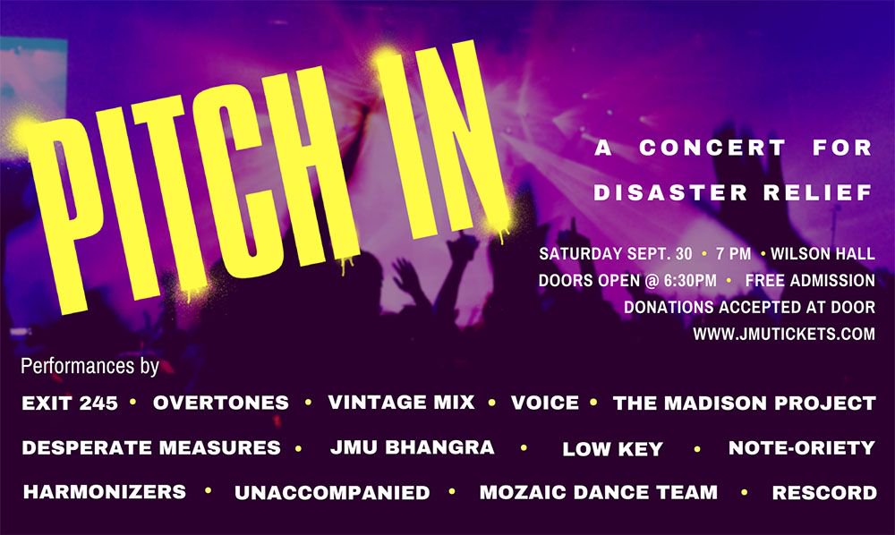 Ten student organizations will present a disaster relief concert this weekend on campus. Read more: bit.ly/2fSjFAE