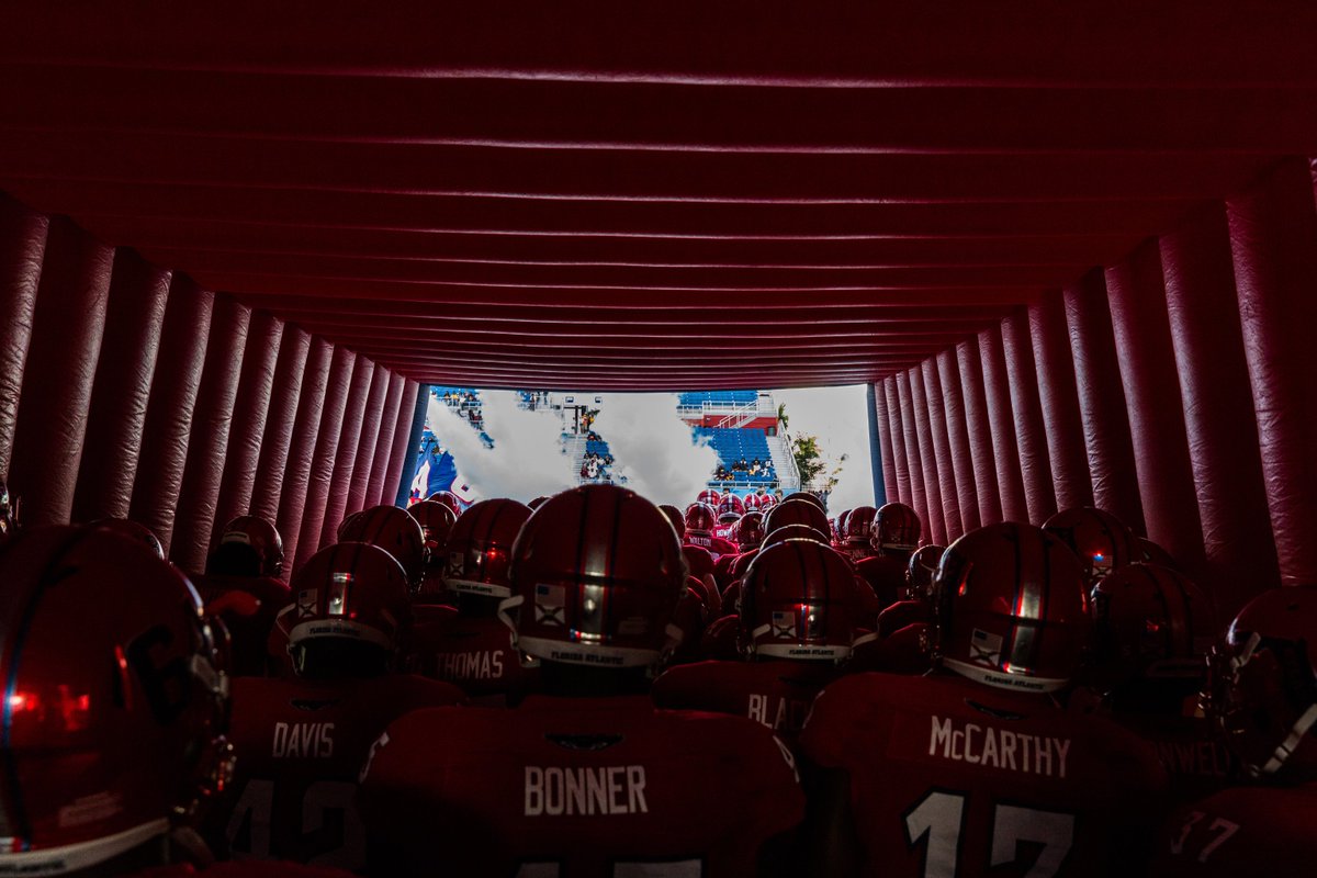 FAUFootball's tweet photo. Almost that time. 👀 https://t.co/U6vb7hpfl1