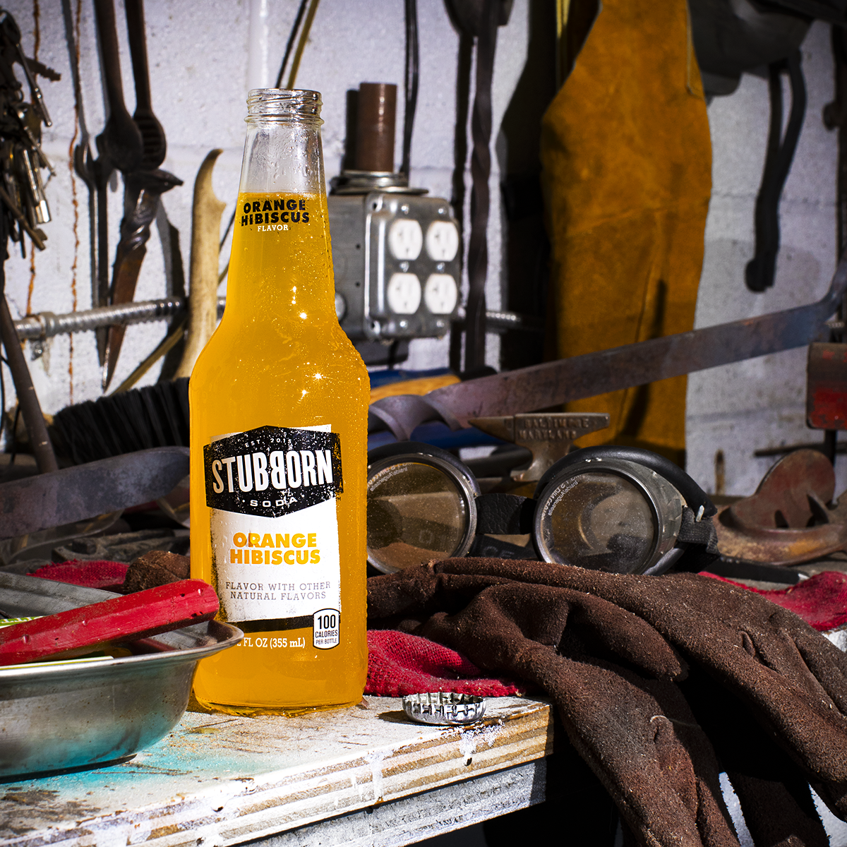Some people say it takes too long to craft things by hand. They’re probably okay with drinking boring soda, too. #GoodToBeStubborn