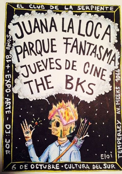 AGENDAZO <a href="/parquefantasma/">Parque Fantasma</a> este 6 de Octubre junto a Juana La Loca! #YoTeAvise <a href="/ElvisAttack/">Elvis Attack</a>