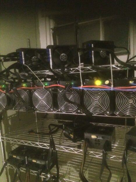 Just another day in the mines $BTC