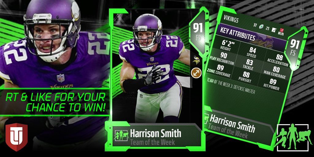 EASPORTS_MUT's tweet photo. #MaddenSeason #TOTW #Madden18 https://t.co/5uvBVL7kt6