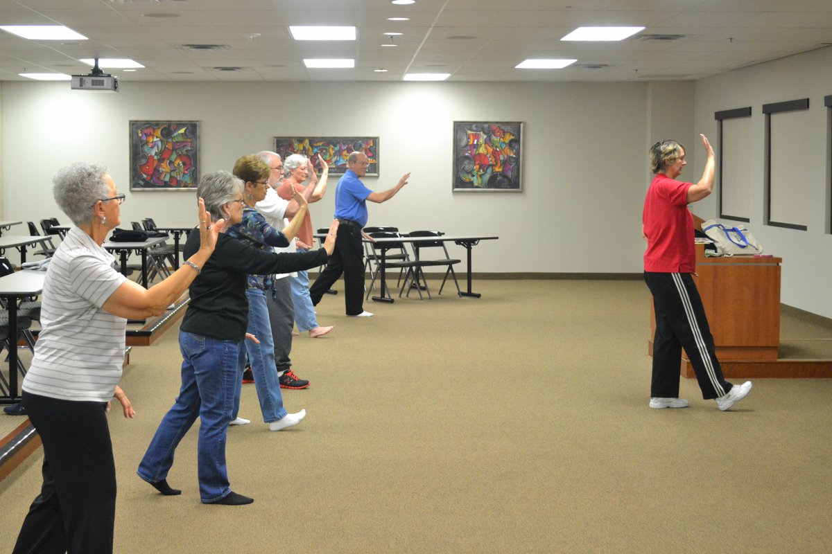 MedCityFrisco's tweet image. Couldn’t we all use more balance? To promote fall prevention, we host free classes, like Tai Chi #FallPreventionWeek bit.ly/2yI6dHg