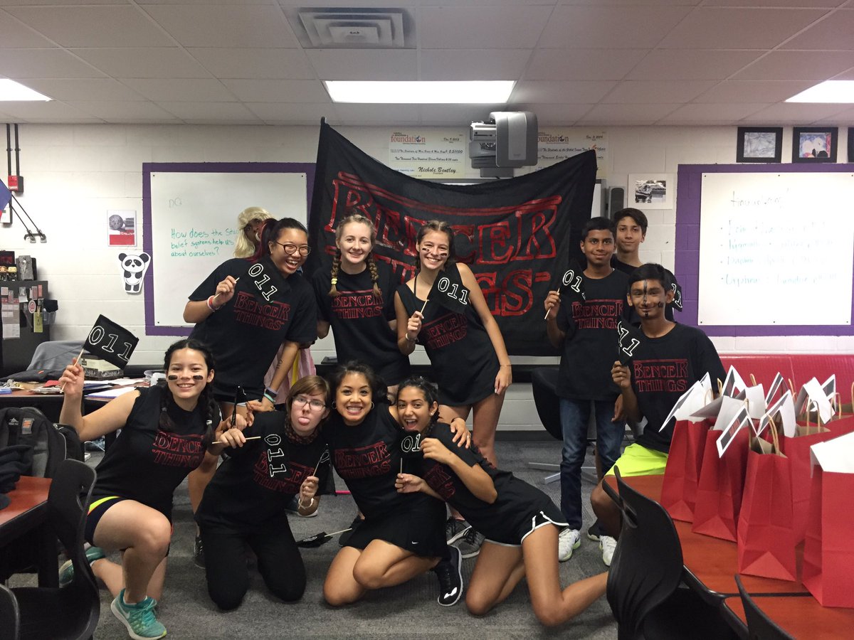 Janelle's tweet photo. Thank you for your greatness today #BencerThings. You are all 11s. Much love to our family @NewTechCoppell #nthc10 https://t.co/W1ESsRkkXn