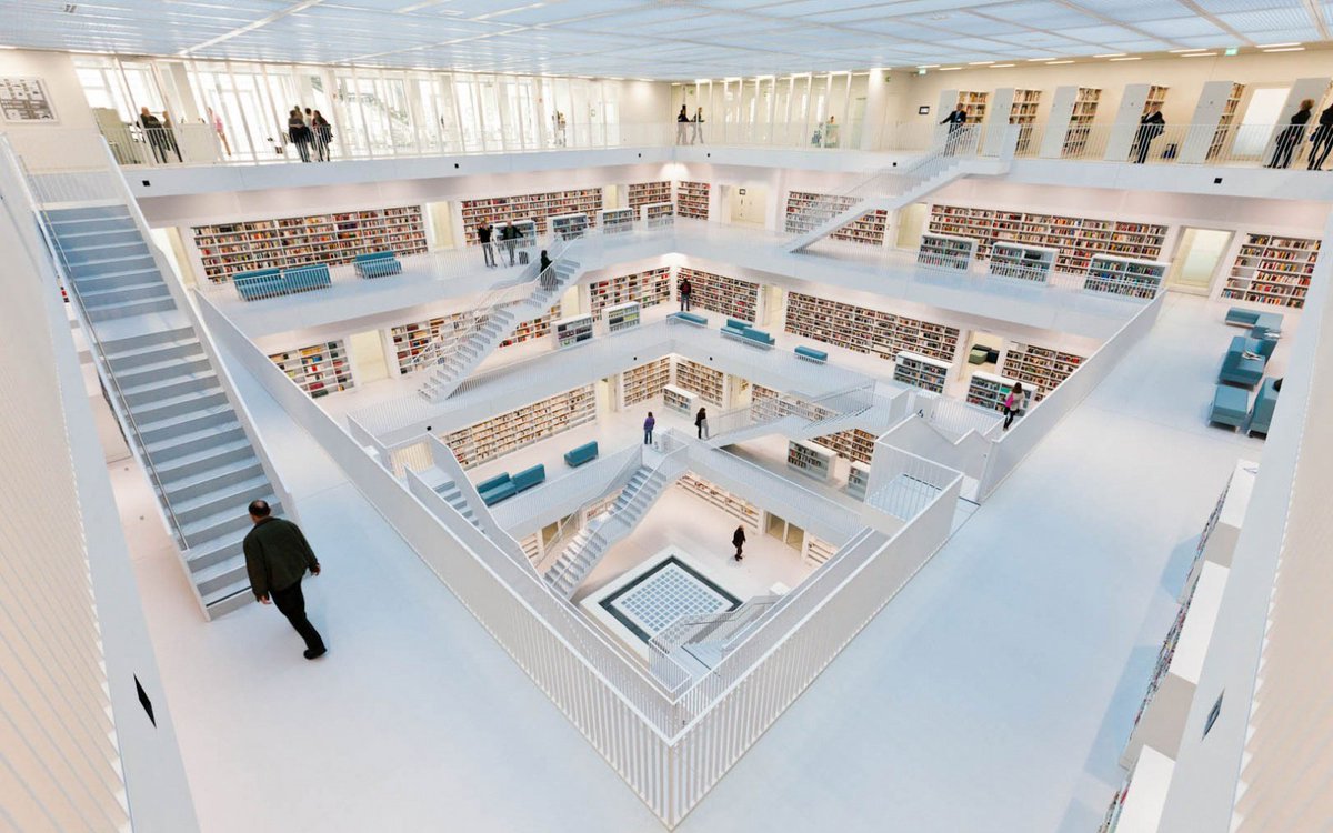 Stuttgart City Library

Stuttgart, Germany

#Library #Libraries #Books #Reading