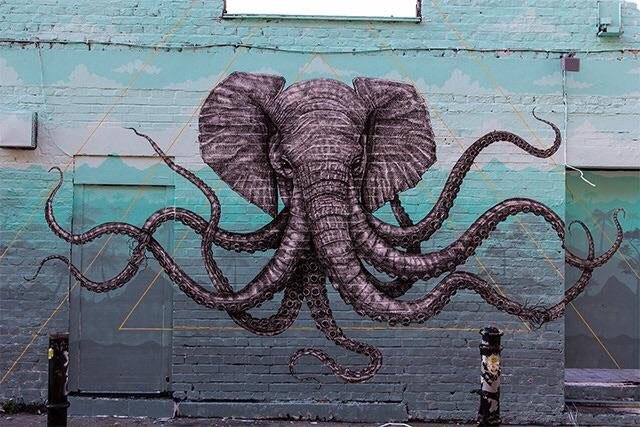Damn this squelephant is amazing <a href="/AlexisDiazArt/">Alexis Diaz</a> 🐘+🦑=✨