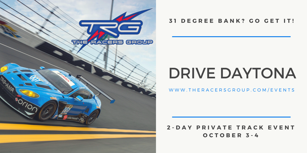 theracersgroup's tweet image. Spots avail - #bucketlist exp. Drive #Daytona. Conquer the 31 degree bank #Porsche #AstonMartin race cars. Do it! bit.ly/2wQXthm